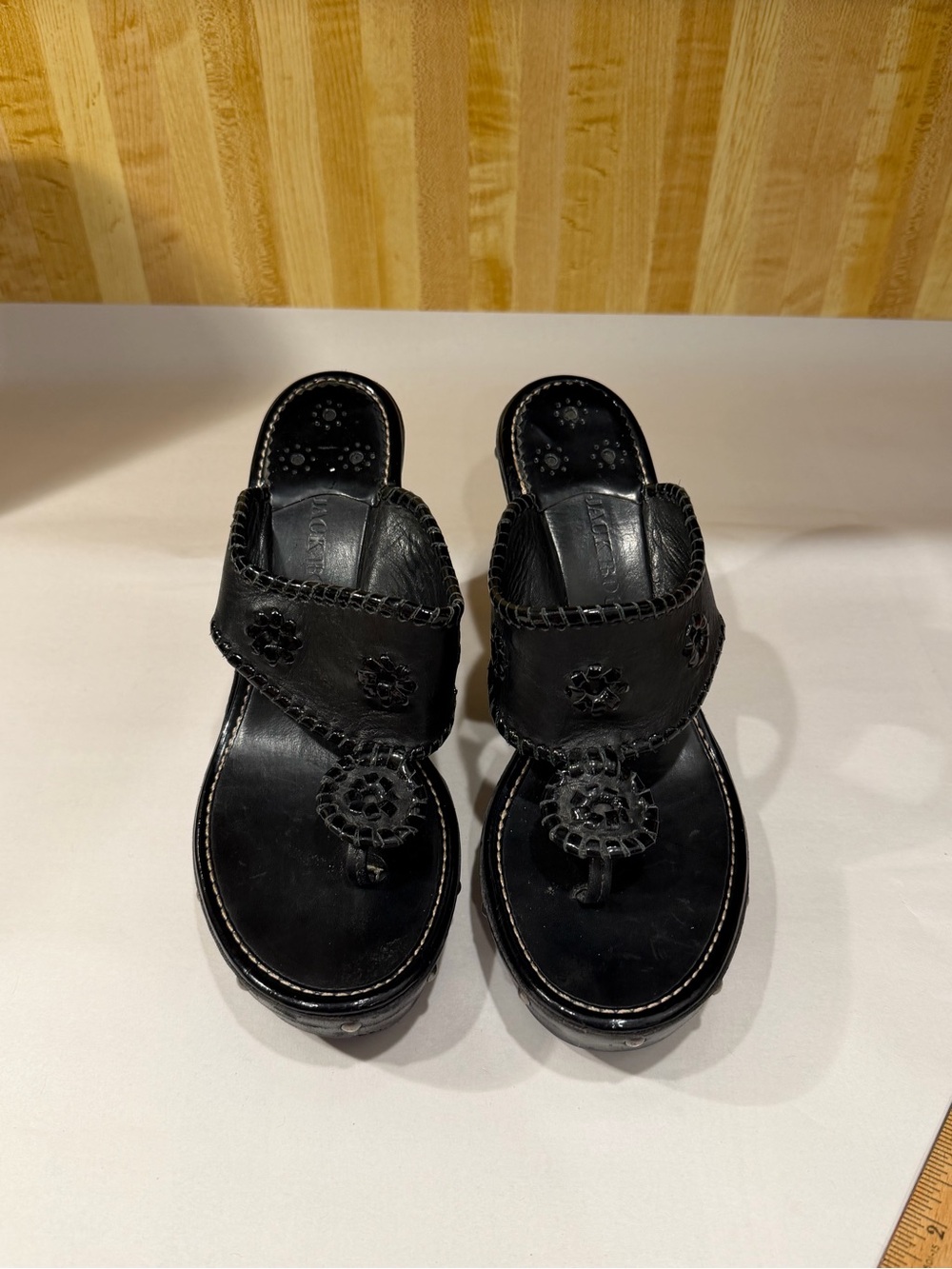 Women’s jack bogers wegde heel slide